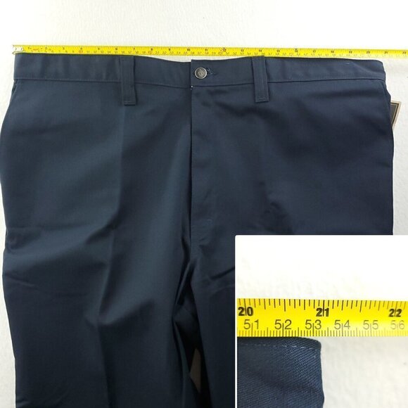 Dickies Premium Industrial Work Pants Multi-Use Navy Blue "42x30" Real 42x29 NWT - Picture 3 of 13